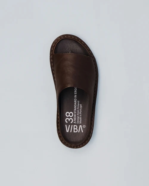 VIBAe SAINT TROPEZ Leather - Cocoa Brown